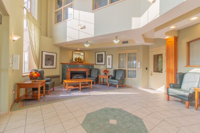 river ridge home gallery entrance