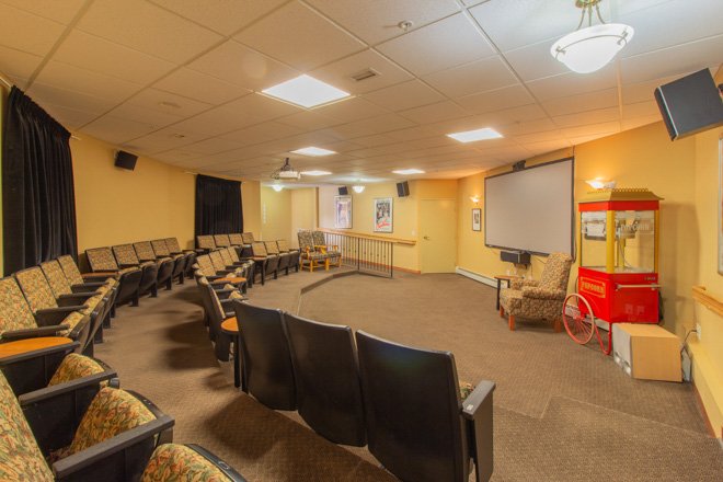 river ridge home gallery media theatre room